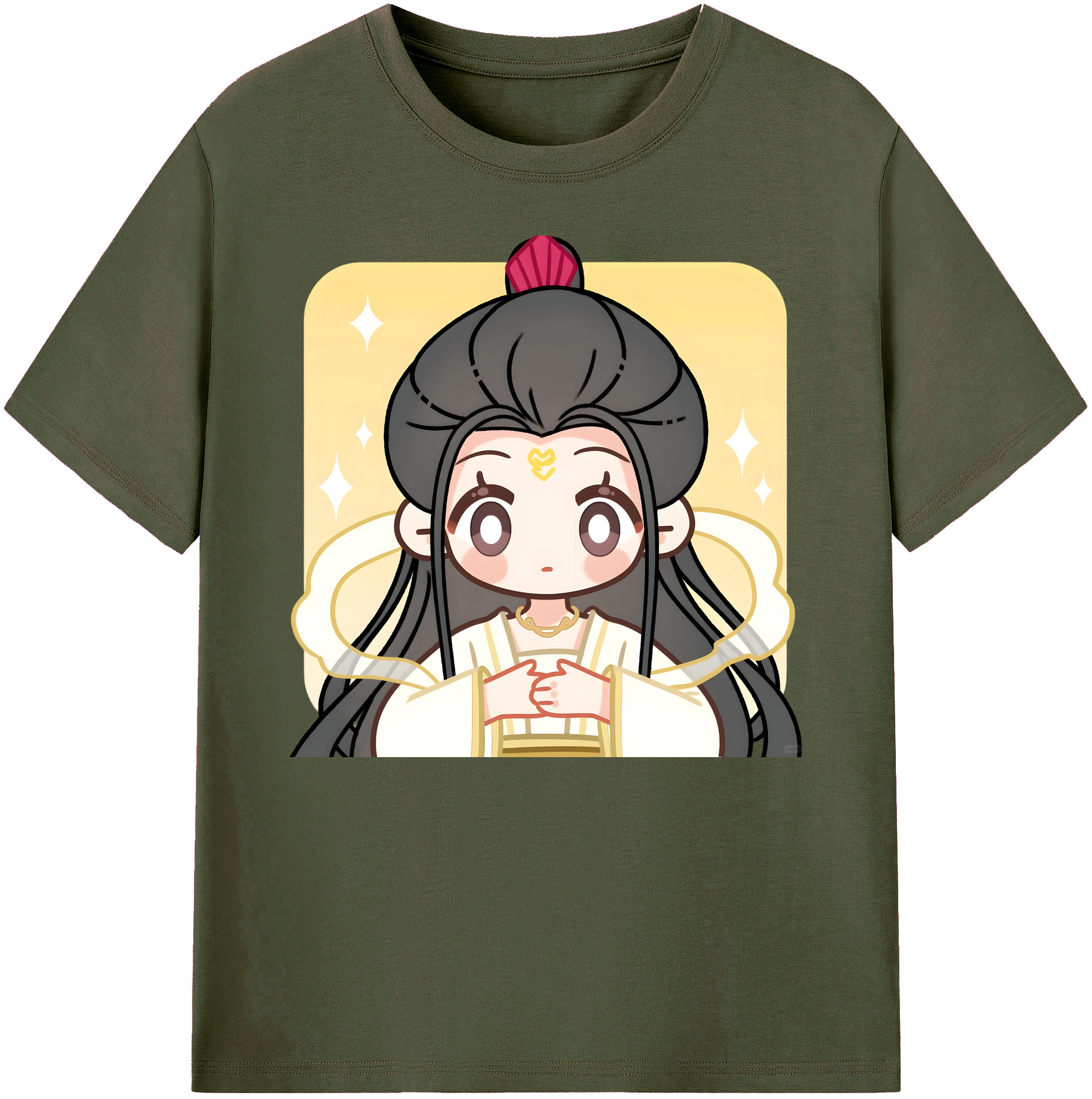 （画像用） Ne Zha 2 ナタ 魔童の大暴れ 綿100％ メンズ半袖Tシャツ｜肌触りやわらか＆通気性